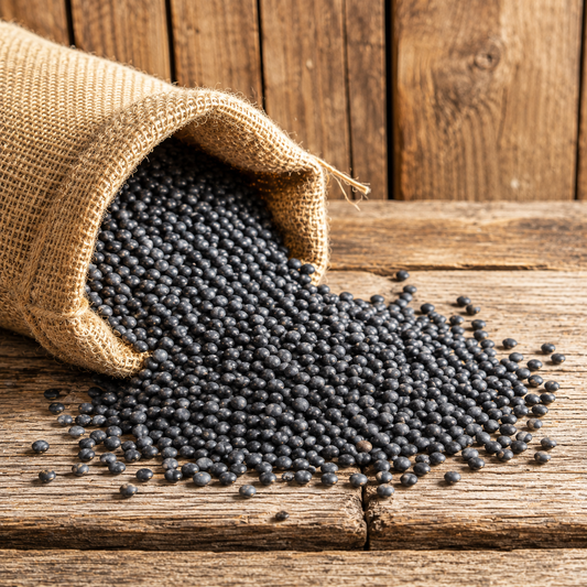 Well Fed Black Lentils. 2 pounds.